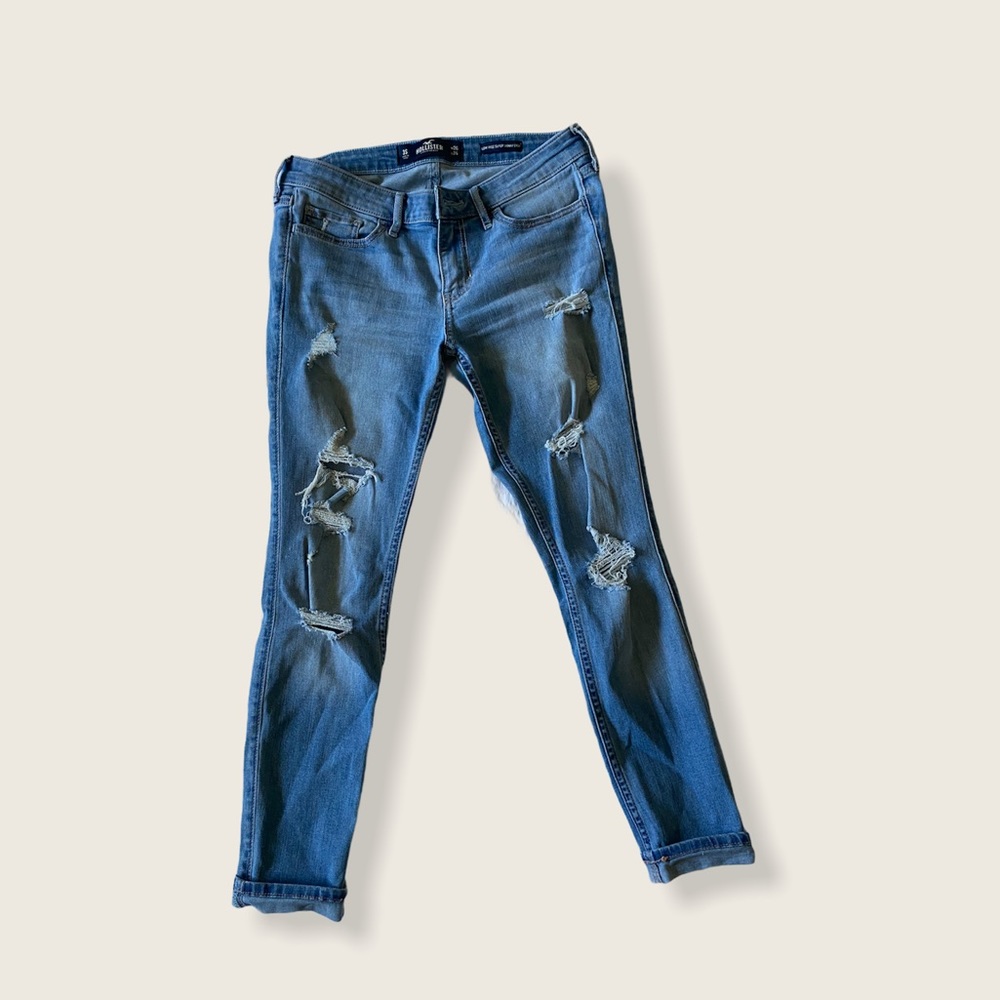 Hollister Low Rise Crop